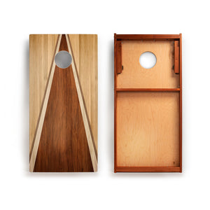2ft x 4ft Graphic Wood Classic Cornhole Set | Classic Triangle Collection