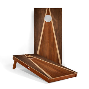 2ft x 4ft Graphic Wood Classic Cornhole Set | Classic Triangle Collection