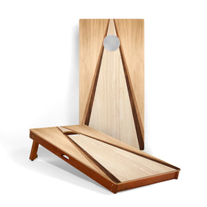 2ft x 4ft Graphic Wood Classic Cornhole Set | Classic Triangle Collection