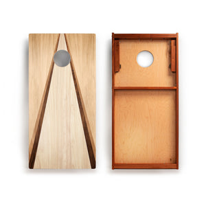 2ft x 4ft Graphic Wood Classic Cornhole Set | Classic Triangle Collection