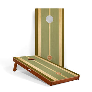 2ft x 4ft Graphic Wood Classic Cornhole Set | Coastal Surf Beach Collection