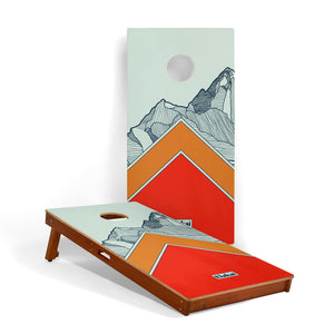 2ft x 4ft Graphic Wood Classic Cornhole Set | Modern Angle Collection
