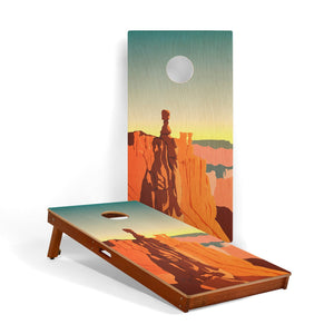 2ft x 4ft Graphic Wood Classic Cornhole Set | National Parks Inspired Collection