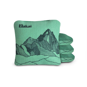 6-in Dual-Sided Cornhole Bags | Mt. Elakai Design Collection