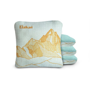 6-in Dual-Sided Cornhole Bags | Mt. Elakai Design Collection