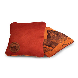 6-in Dual-Sided Cornhole Bags | Mt. Elakai Design Collection