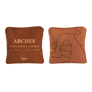 6-in Dual-Sided Cornhole Bags | National Parks Collection
