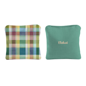 6-in Dual-Sided Cornhole Bags | Plaid Collection