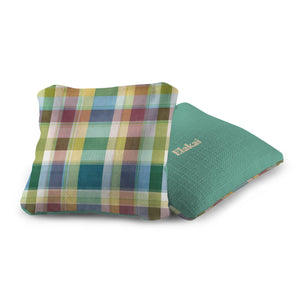 6-in Dual-Sided Cornhole Bags | Plaid Collection