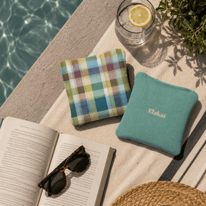 6-in Dual-Sided Cornhole Bags | Plaid Collection