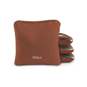 6-in Dual-Sided Cornhole Bags | Plaid Collection