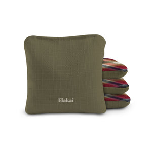 6-in Dual-Sided Cornhole Bags | Plaid Collection