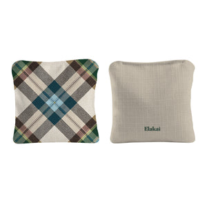 6-in Dual-Sided Cornhole Bags | Plaid Collection