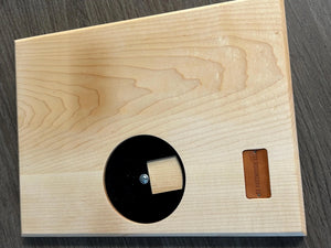 Solid Wood Farkle Rolling Tray & Scoreboard