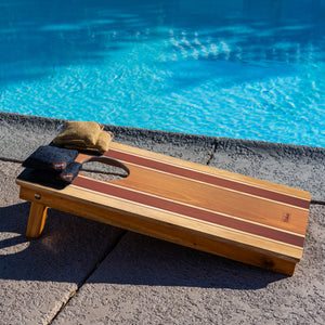 2x4 Retro Woody Corn Hole Boards