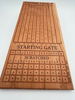Deluxe Solid Wood Horse Racing Game