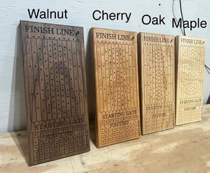 Deluxe Solid Wood Horse Racing Game