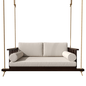 Live Casual The Madison Steel Daybed Swing With Cushions