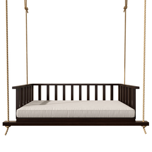 Live Casual The Madison Steel Daybed Swing With Cushions