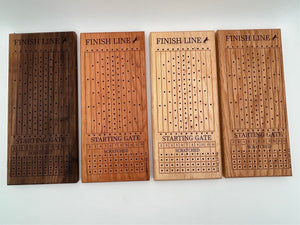 Deluxe Solid Wood Horse Racing Game